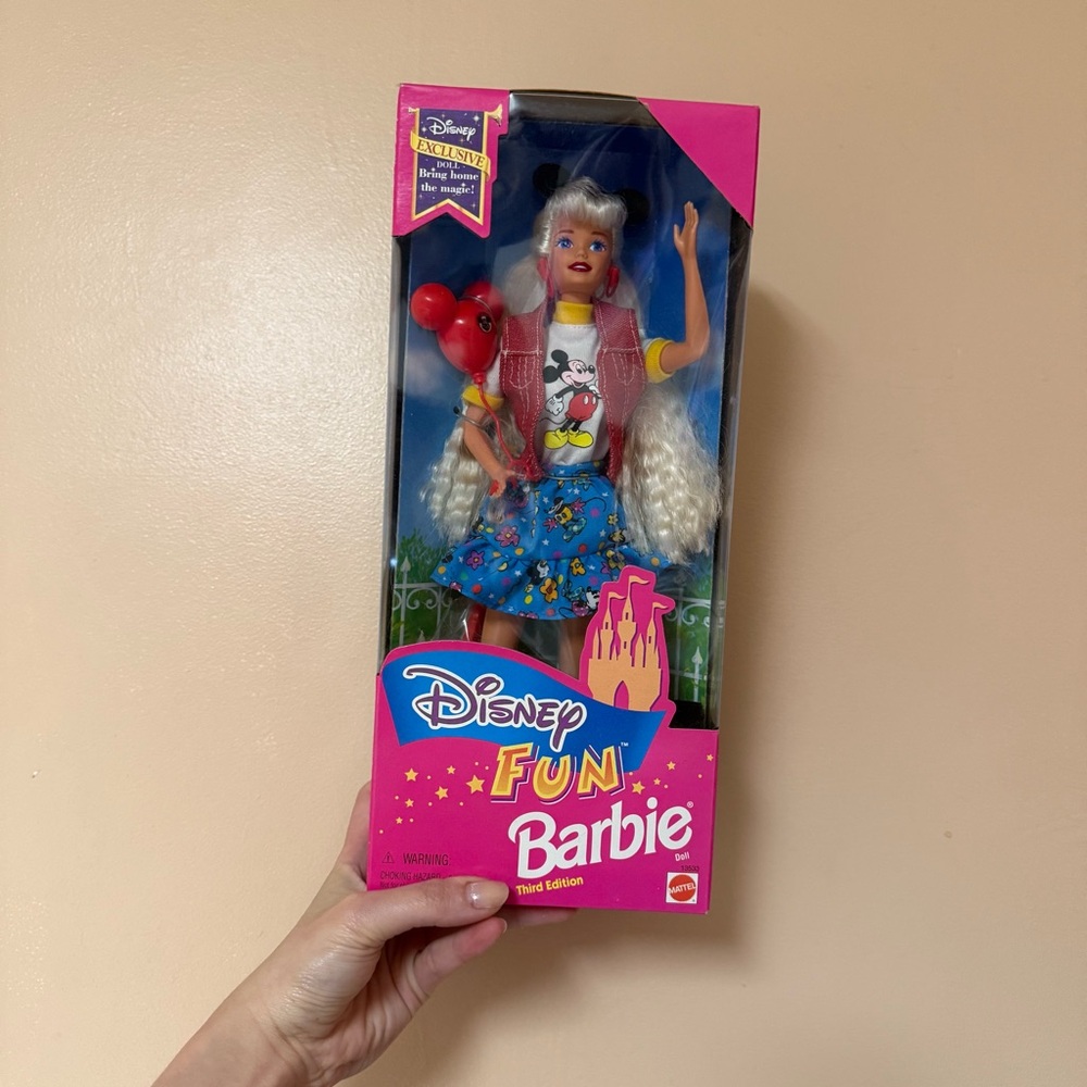 Vintage Mattel Disney Fun Barbie Third edition